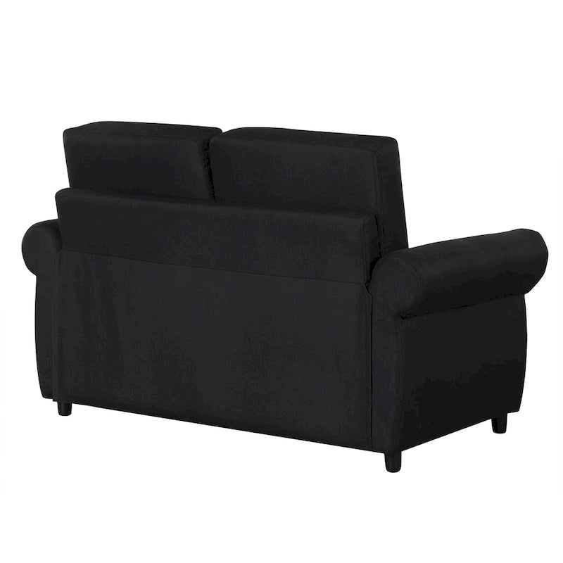 57,9-calowa rozkładana sofa z funkcją spania Twin z pianką z pamięcią kształtu i 2 portami USB