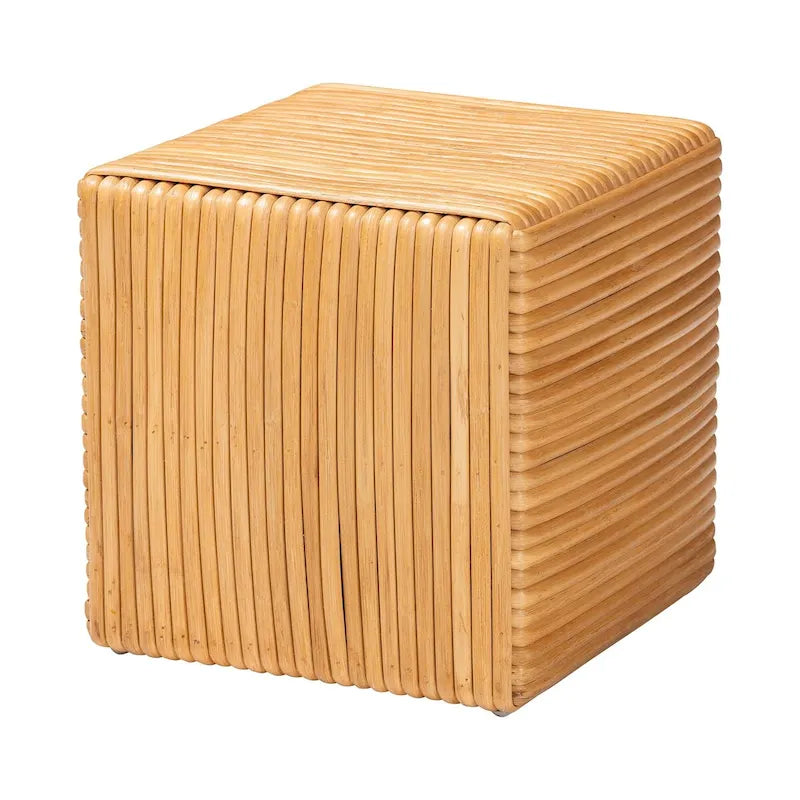 Podnóżek ratanowy Bohemian Light Honey