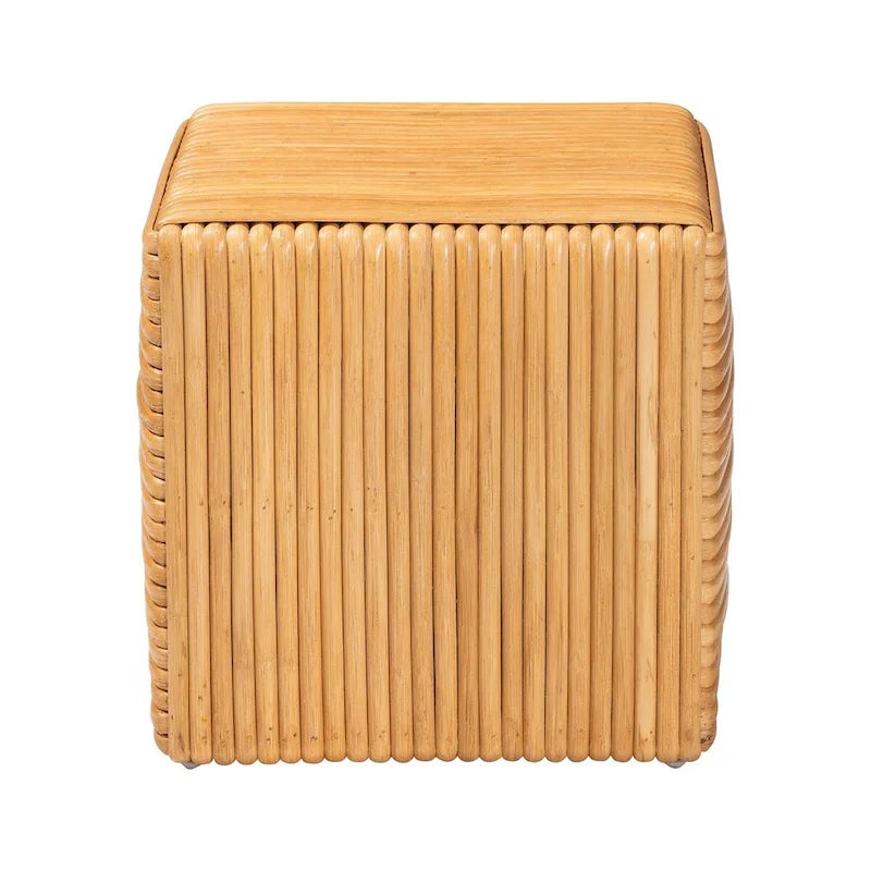 Podnóżek ratanowy Bohemian Light Honey