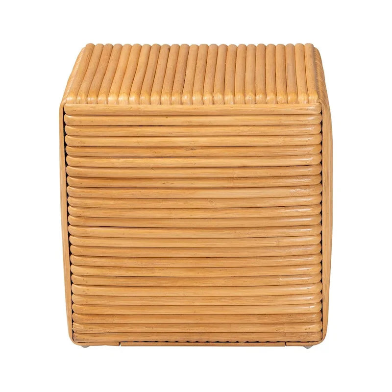 Podnóżek ratanowy Bohemian Light Honey