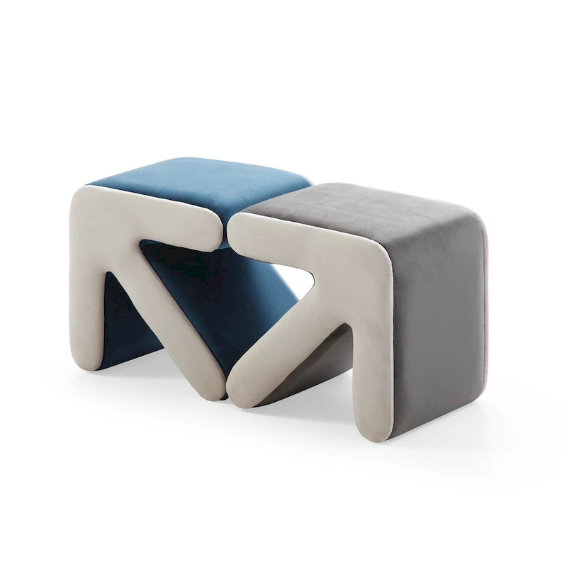 tapicerowana aksamitem, kreatywny design