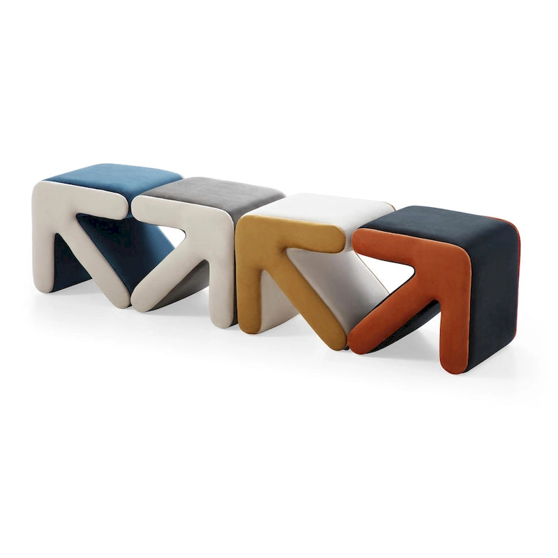 tapicerowana aksamitem, kreatywny design