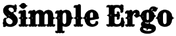 Simple Ergo - Strona główna
